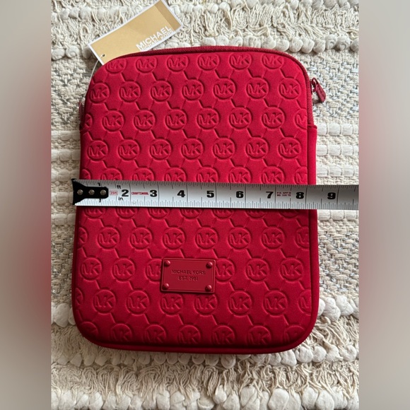 Michael Kors Red Tablet Sleeve - Picture 9 of 9